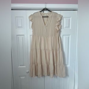Cream dress
